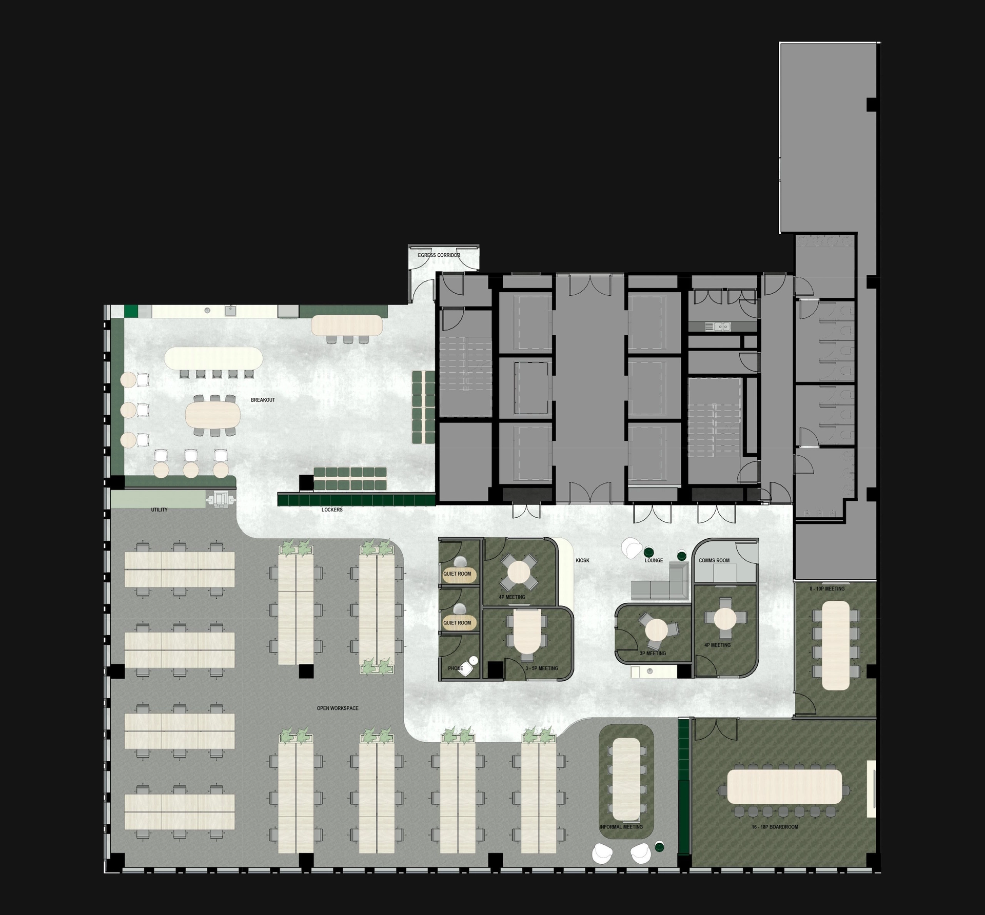 CollinsCollins Level 09 South Floorplan