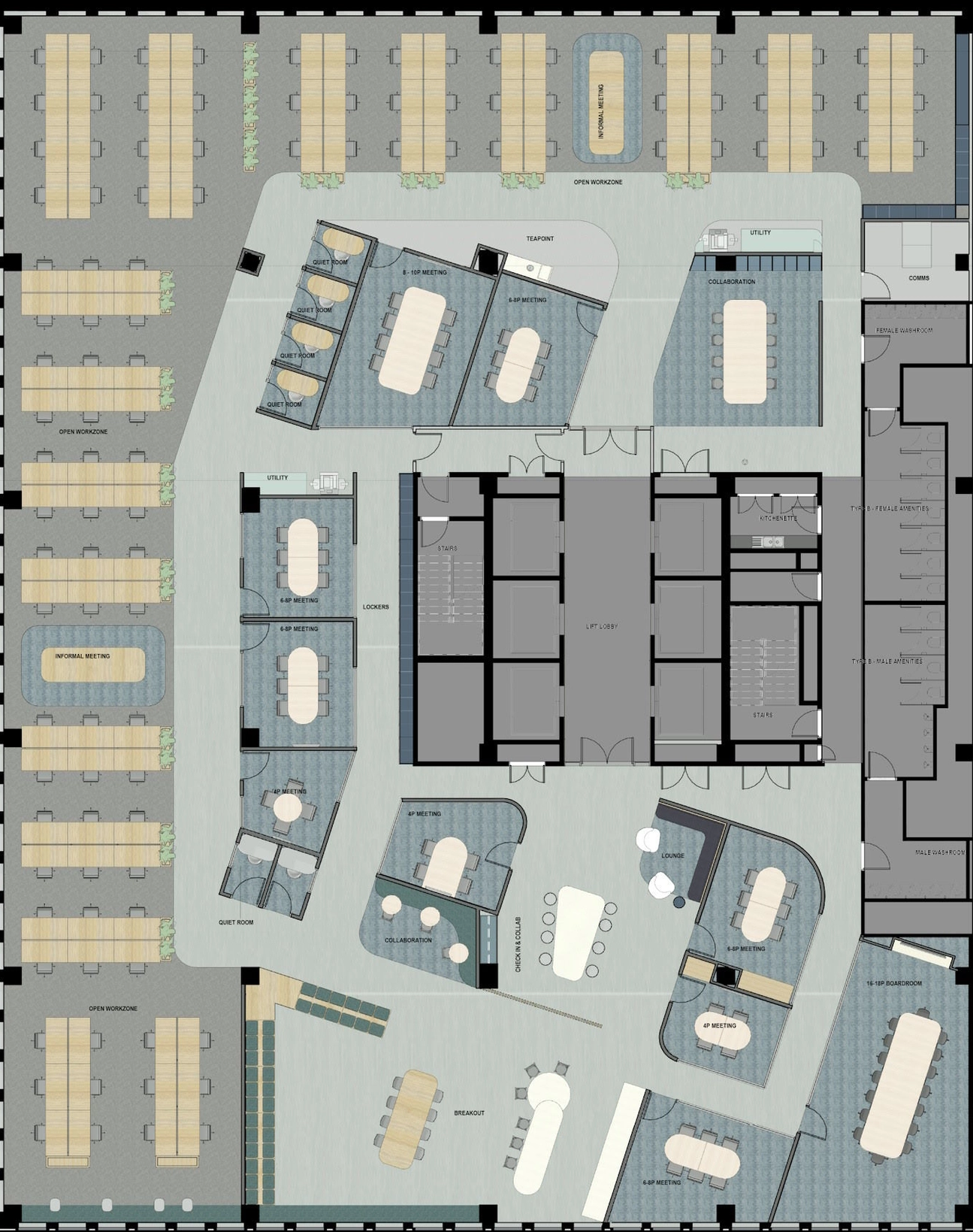 CollinsCollins Level 03 Floorplan