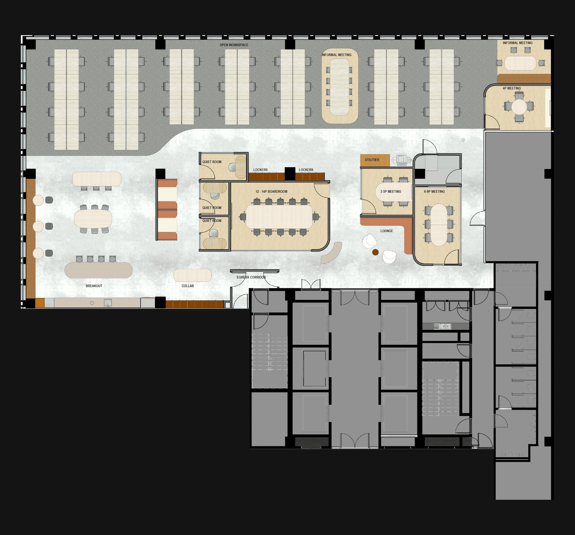 CollinsCollins Level 09 North Floorplan